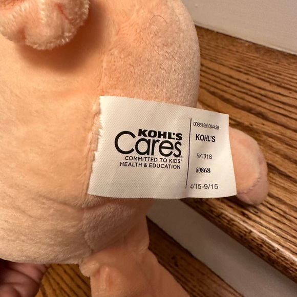 Kohls Cares For Kids If You Give A Pig A Pancake Stuffed Pink Animal Plush - Picture 5 of 5